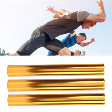 3Pcs Aluminum Alloy Track Field Relay Batons Track Batons Race Equipments for Running Race Team for Outdoor Running Race Student Relay Even