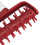 Pizza Dough Docker Roller Prevent Blistering Dense Pizza Docking Tool with Spikes for Home Kitchen Red 9