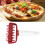 Pizza Dough Docker Roller Prevent Blistering Dense Pizza Docking Tool with Spikes for Home Kitchen Red 16