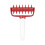 Pizza Dough Docker Roller Prevent Blistering Dense Pizza Docking Tool with Spikes for Home Kitchen Red 12