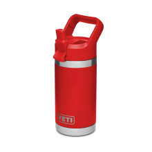 Detsk    fla   a YETI Rambler Jr. 355 ml so slamkou, cerven    Canyon Red