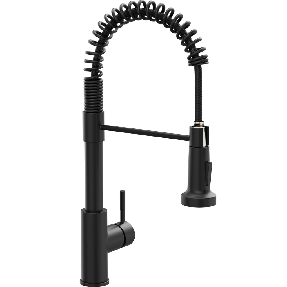 Gimili Modern Kitchen Faucet With Pull Down Sprayer Commercial Single 665268641367