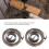 2Pcs Drill Press Spring Quill Feed Return Coil 8mm Width 35mm Outer Diameter for Lathe Bench Drills 5
