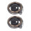 2Pcs Drill Press Spring Quill Feed Return Coil 8mm Width 35mm Outer Diameter for Lathe Bench Drills 15