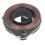 2PCS Drill Press Springs Quill Feed Return Coil Spring 0.8x10 Double Hook 37mm Outer Diameter 12