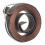 2PCS Drill Press Springs Quill Feed Return Coil Spring 0.8x10 Double Hook 37mm Outer Diameter 8