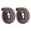 2PCS Drill Press Springs Quill Feed Return Coil Spring 0.8x10 Double Hook 37mm Outer Diameter 16