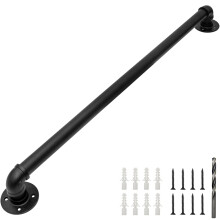 Corrimano da parete PNBO 1FT/12IN Ringhiera per scale industriali 1,25 pollici Vasca