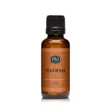 P&J Fragrance Oil Teakwood Oil 30ml - Lys dufte til lys, der fremstiller freshie dufte s?be, der leverer forsyninger diffusor olie dufte
