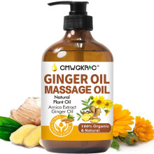Ingwerl, Ingwer-Massagel fr die Lymphdrainage, Arnikal, natrliches Massagel mit Traubenkernl, Arnikaextrakt, Vitamin E-l und Ingwerl, wrmen