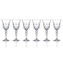 Lorren Home Tendnds Melodia Crystal Wine Set de 6