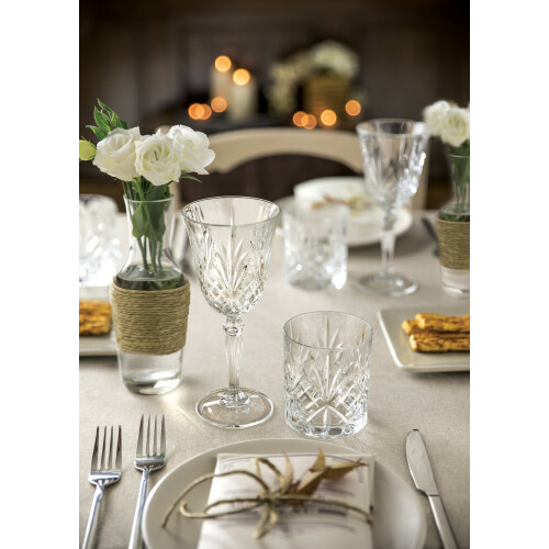 Lorren Home Tendnds Melodia Crystal Wine Set de 6 2