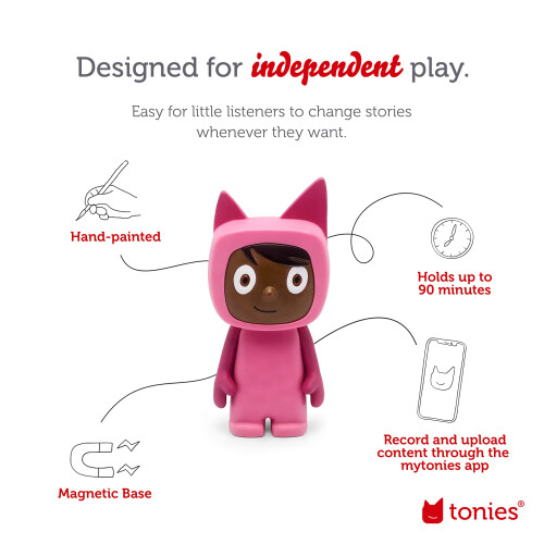 Tonies Personnage Audio Créatif - Rose/Foncé 2