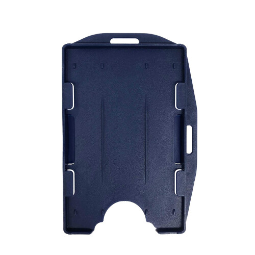 Fallen One 2er-Pack, Marineblau, Premium-Hartplastik, 2-seitiger Ausweishalter, horizontal oder vertikal, fr 2 Karten 1