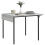 Homcom HOMCOM Folding Dining Table, Drop Leaf Table for 2-4 People, Grey 9