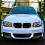 For BMW 1 Series E82 E88 Front Corner Splitters M Sport Performance 7-13 8