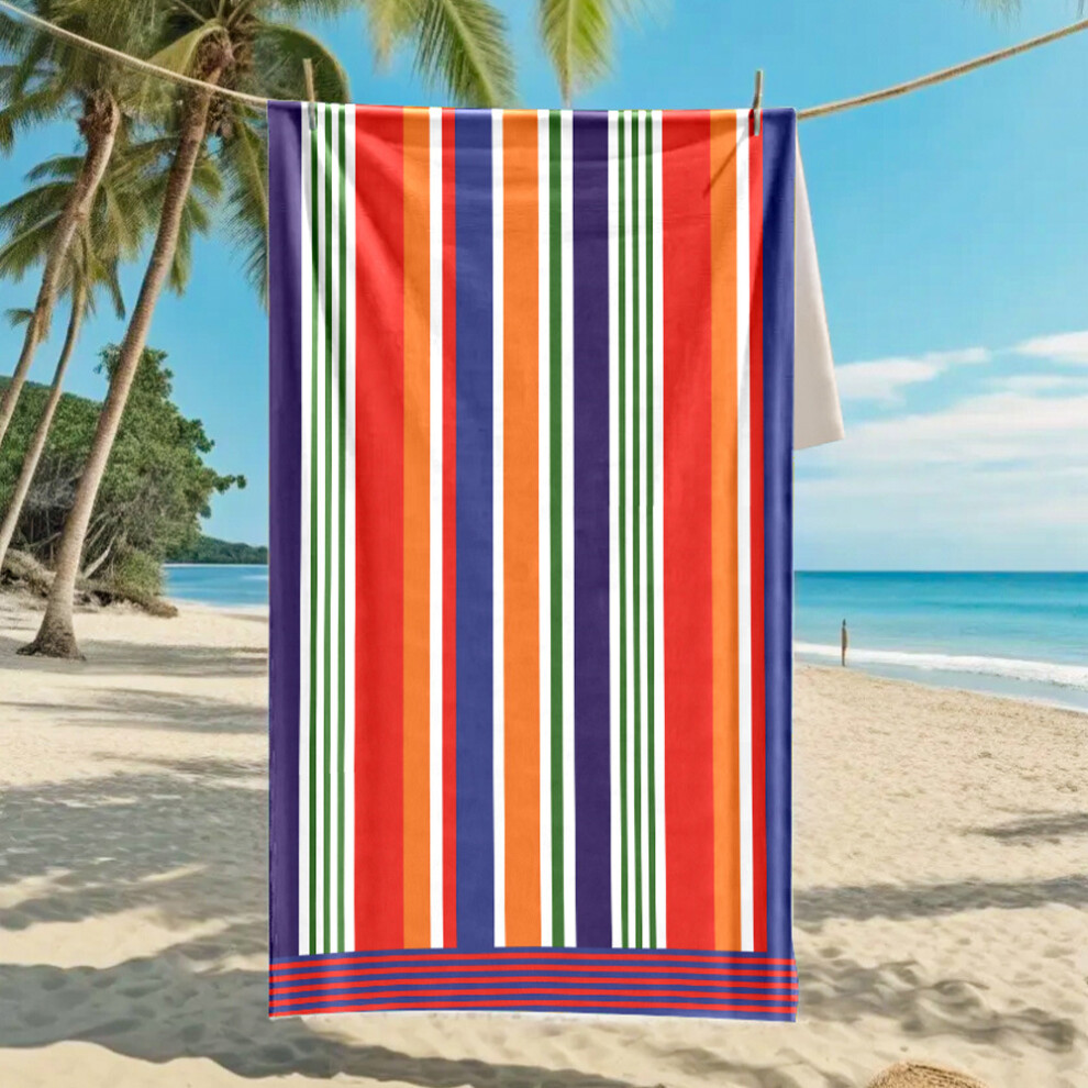 (M179, 90*180) Microfiber Beach Towel Custom Digital Printed Plush Towel Bath Towel-image-OPC-PHR8J9Y-NEW