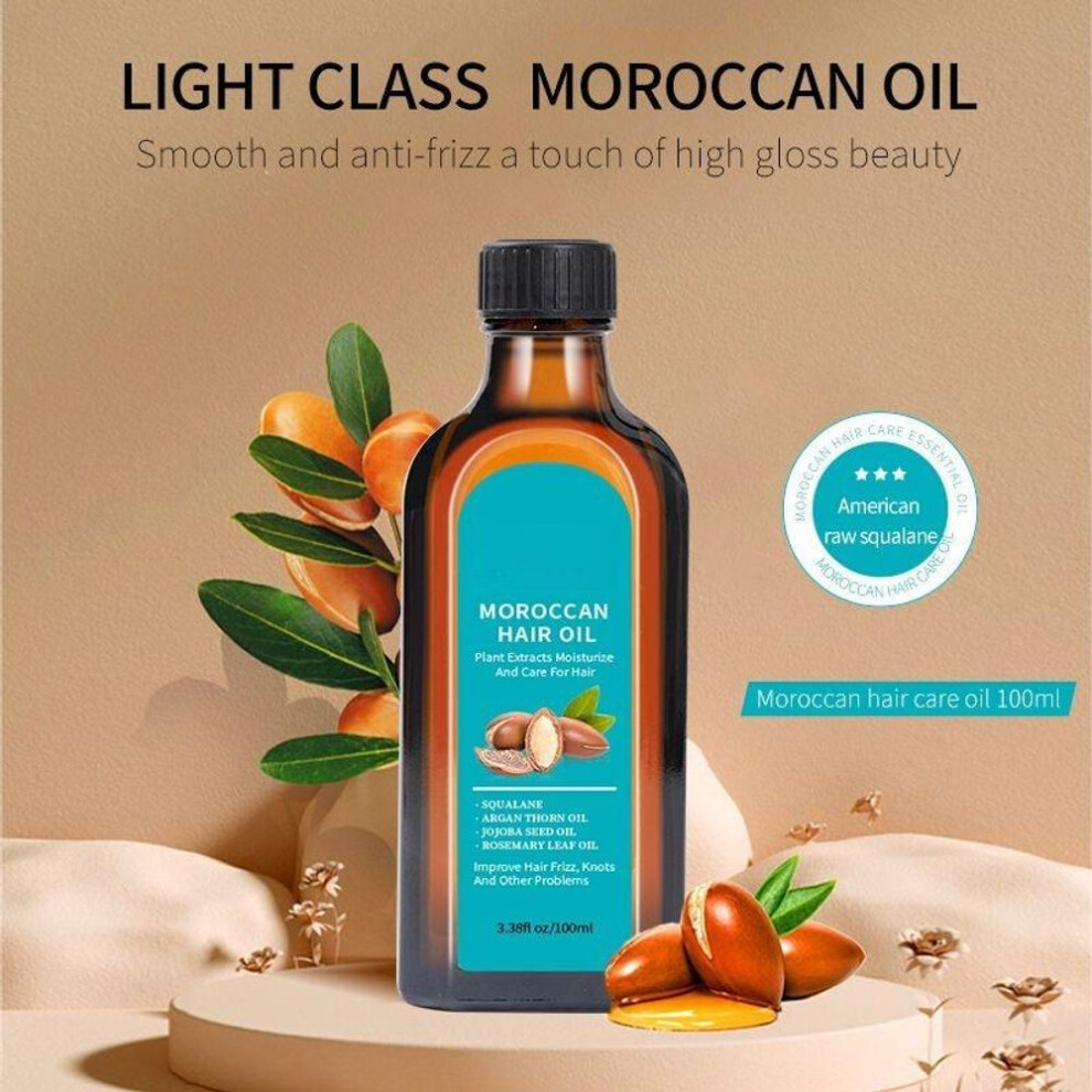 100ml Moroccan Hair Care Essential Oil Argan Oil Moisturizing And Anti-drying Hair Products