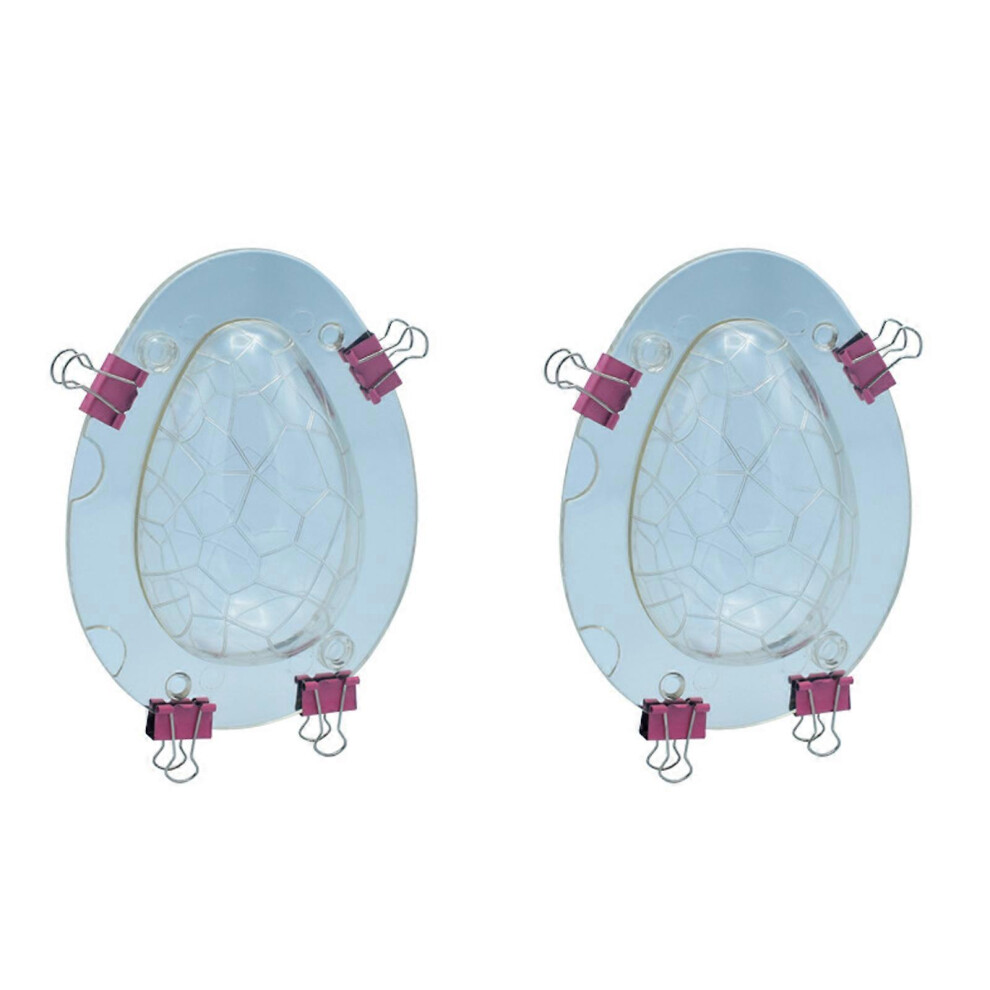 (Dinosaur Eggs, One Size) Plastic Easter Egg Mold 3D Dinosaur Eggs Models 2 Pcs Baking Pastry Tool For Home Kitchen Cooking Bake Chocolate Cake Moulds 3081097263308