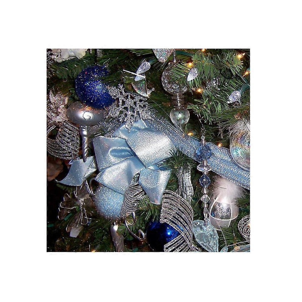 (As show, One size) 5d Full Drill Diamond Painting Home Decor Wall  Custom Made The Christmas tree For Children Diy Diamond Indoor 12x16inch