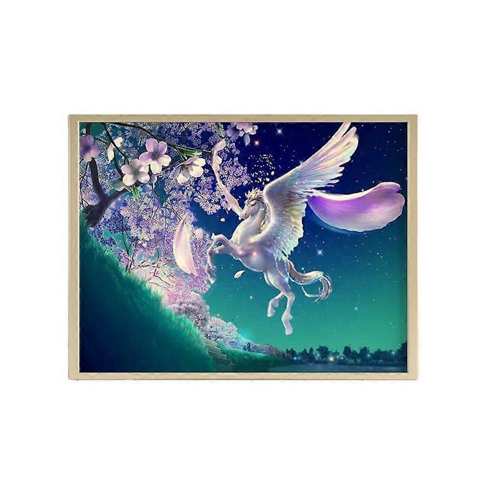 (As show, One size) Hot Selling Oil Handmade DIY 5D Home Decre Wall Art Diamond Painting 12X16 inch
