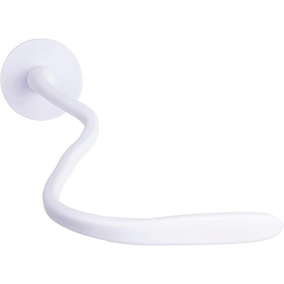 (As show, One size) Magnetic washing machine door bracket to keep the washing machine door open, flexible support suitable for most washing machines (white)
