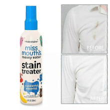 (As show, One size) 3x Clothes Stain Remover Spray Stubborn Stain Remover Clothing Detergent 120ml 0619