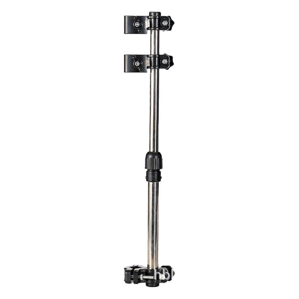 (As Show, One Size) Stainless Steel Wheelchair Umbrella Mount Umbrella Connector Holder For Pram Kikidex