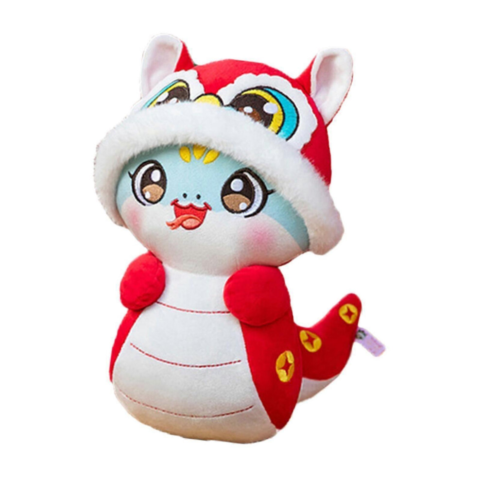 (white, One size) Chinese New Year Snake Plush Toy Gift for Office Desk Spring Festival white-image-OPC-PHR8TYV-NEW