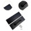 (PUSH PULL Silver, One size) Stainless Steel Door Handles Sturdy Pull Push Handles for Hotels Public Home No Pattern 3