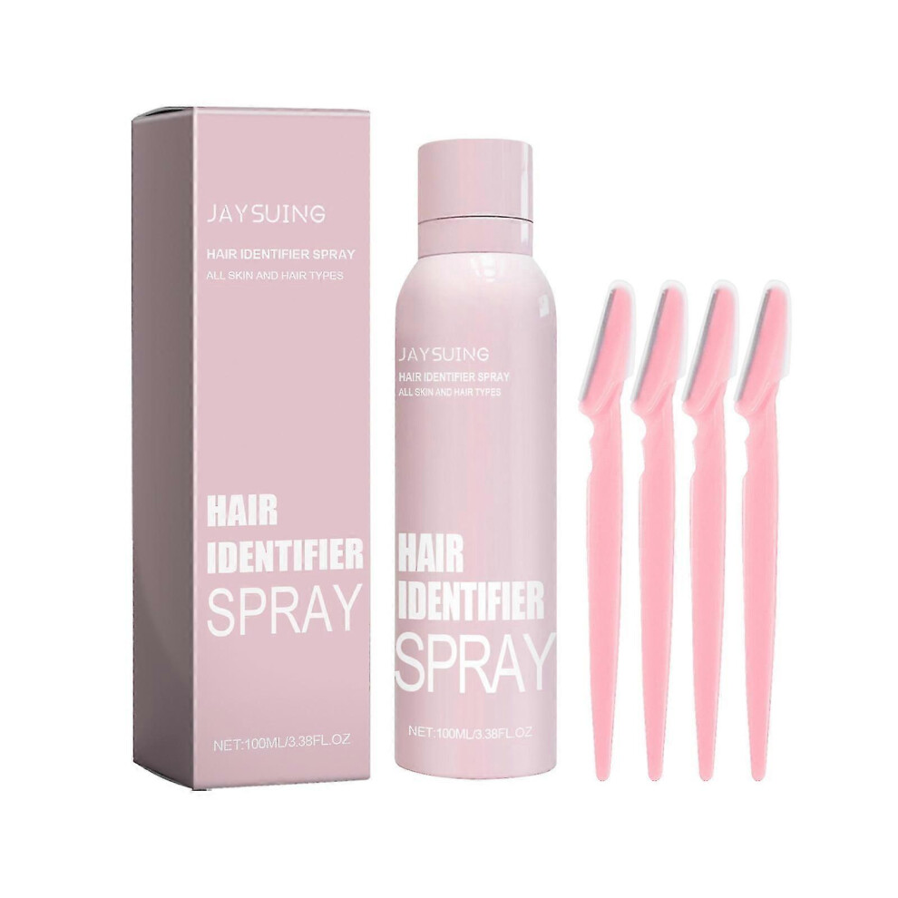 (As show, One size) 100ml Hair Identifier Spray for Face Shaving, Hair Identifier Spray For Dermaplaning