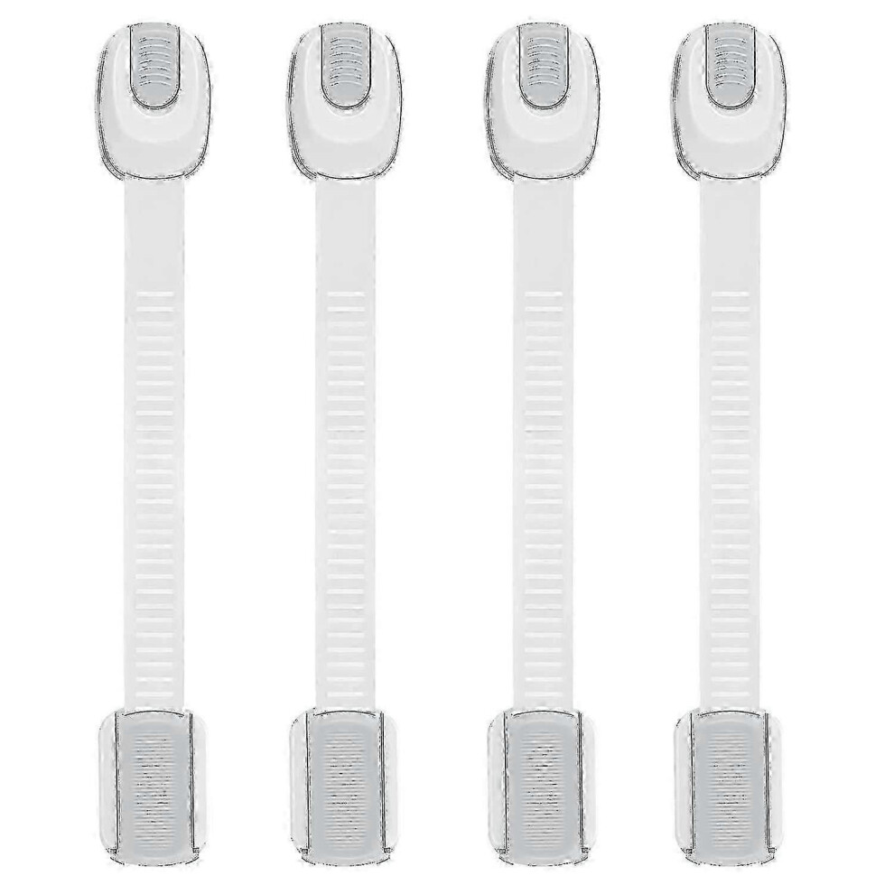 (As Show, One Size) Baby Proofing Child Safety Locks Childproof Cabinet Latches With 3M Adhesive For Fridge, Cabinets, Drawers Kikidex