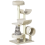 PawHut PawHut Cat Tree Activity Center Scratching Post Perch Tunnel 105cm Beige 7