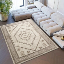(Radiant, 160 x 230 cm (5 ft. 3 in x 7 ft. 7 in)) Traditional Nonslip Rugs Extra Large Area Rug Living Room Bedroom Carpets