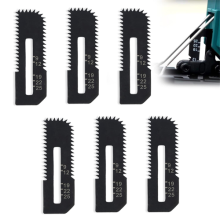 6-Pack Drywall Cut-Out Saw Blades for Cordless Saw, Cuts Up to 1-3/16Inch Thick (Depth Markings)