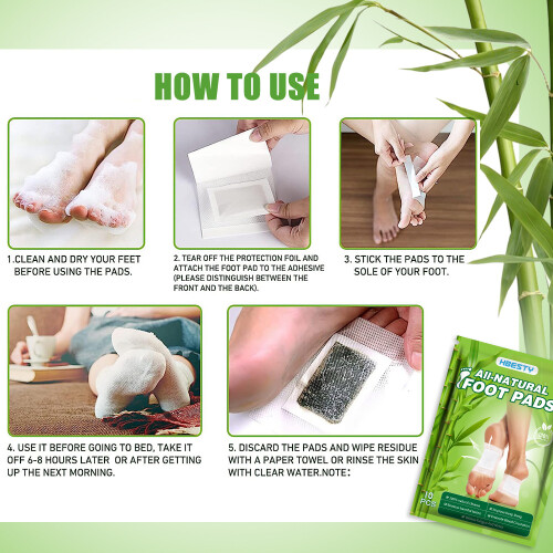 Mugwort Foot Patch Herbal Moxibustion And Care Foot Patch 2