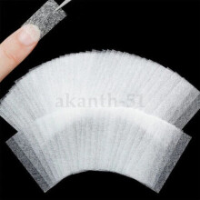 (10 PCS) 10-50X Nail Silk Wrap Repair Kit Extension Silk Fiberglass for Gel Extension Hot