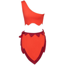 (S) Crysta Cosplay Ferngully The Last Rainfores Costume Sexy Crop Tops Skirts Women Halloween Party Clothes