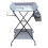 Foldable Baby Diaper Changing Table W/ Elevated Fence and Bottom Storage 1