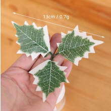 (5#) 20X HOLLY CHRISTMAS hampers gifts cakes puddings decorations leaves berries Hot