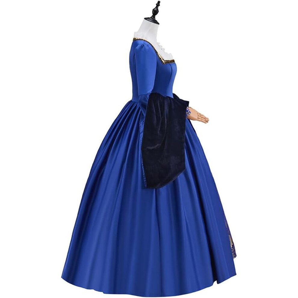 anne boleyn blue dress LL132
