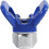 Airless Paint Spray Gun Sprayer Flat Nozzle Seat Guard Universal Tool (Blue) 1