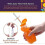 3-Pack Honey Bear Straw Cups - Squeezable Therapy Drink Containers w/ Spill-Proof Lids for Special Needs 3