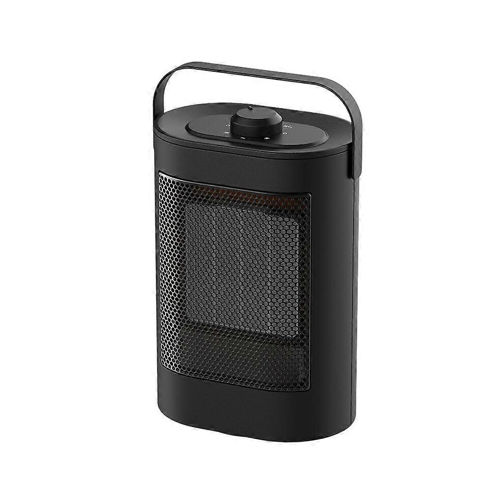 (As Show, One Size) 1500W Electric Heater, Fan Heater For Indoor, Office, Home, Bedroom With Overheat Protection, 3 Modes 2S Ptc Fast Heating (Black) Black
