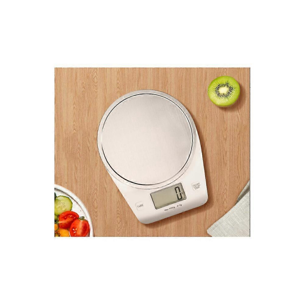 (As show, One size) Kitchen scale for food bakery, digital weighing 5KG electronic scale 0.1G / 5Kg
