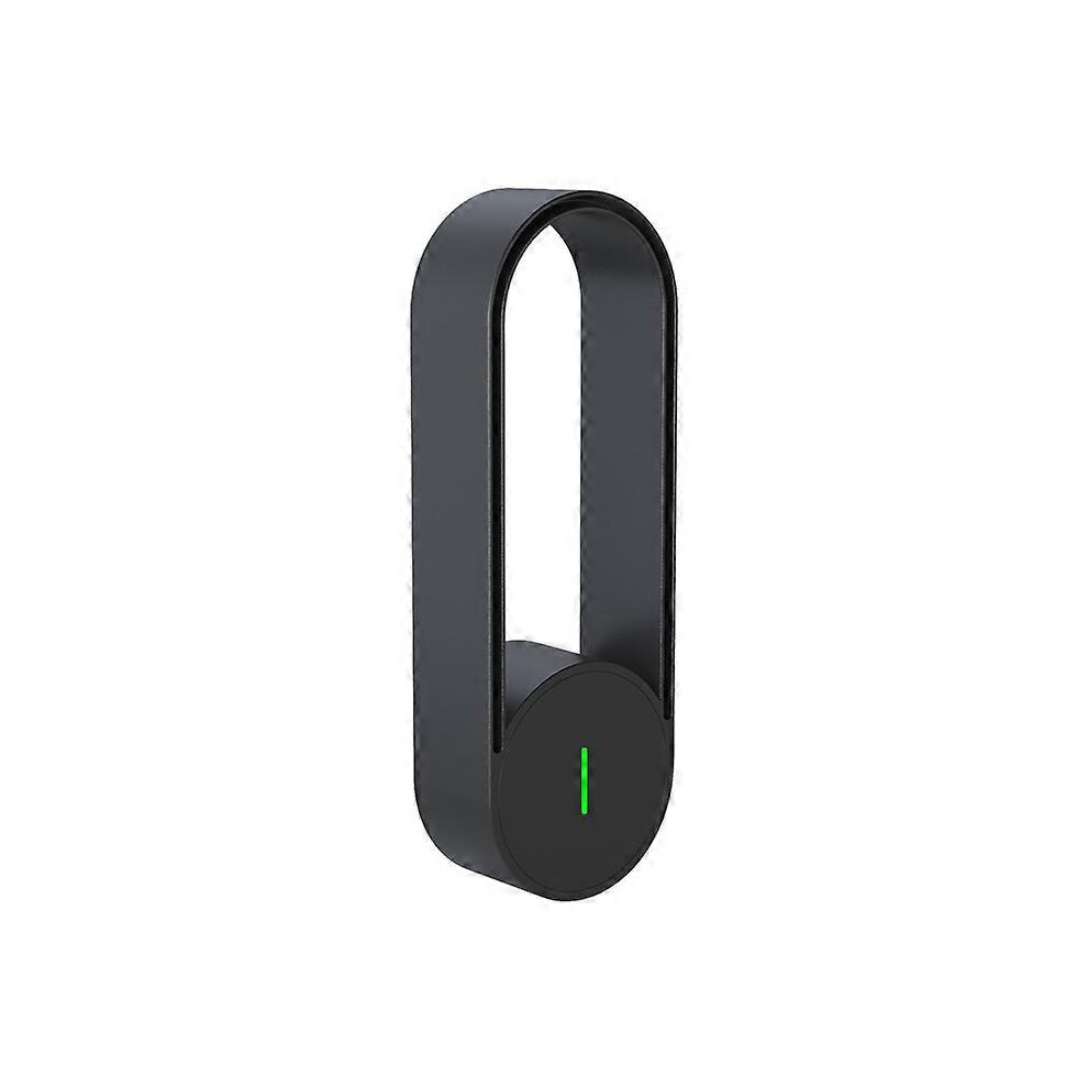 (As show, One size) USB Negative Ion Air Purifier Deodorizer Portable Mini Air PurifierBlack