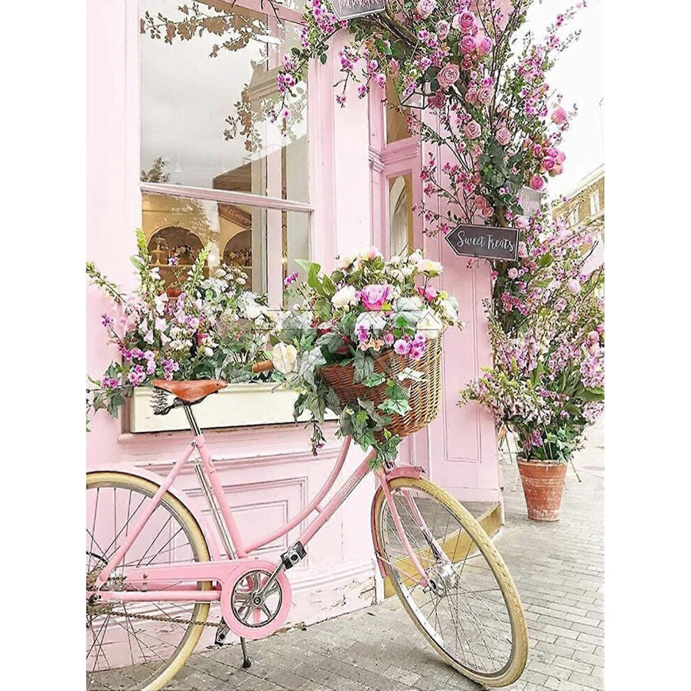 (As show, One size) DIY 5D Diamond Paintings Kits Full Drill,Crystal Rhinestone Pasted Painting Diamond Embroidery Paintings Arts Craft for Home Wall Decor 30 * 40cm (Col