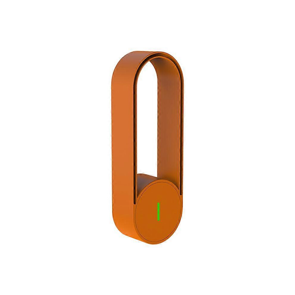 (As show, One size) Usb Negative Ion Air Purifier Deodorizer Portable Mini Air PurifierOrange