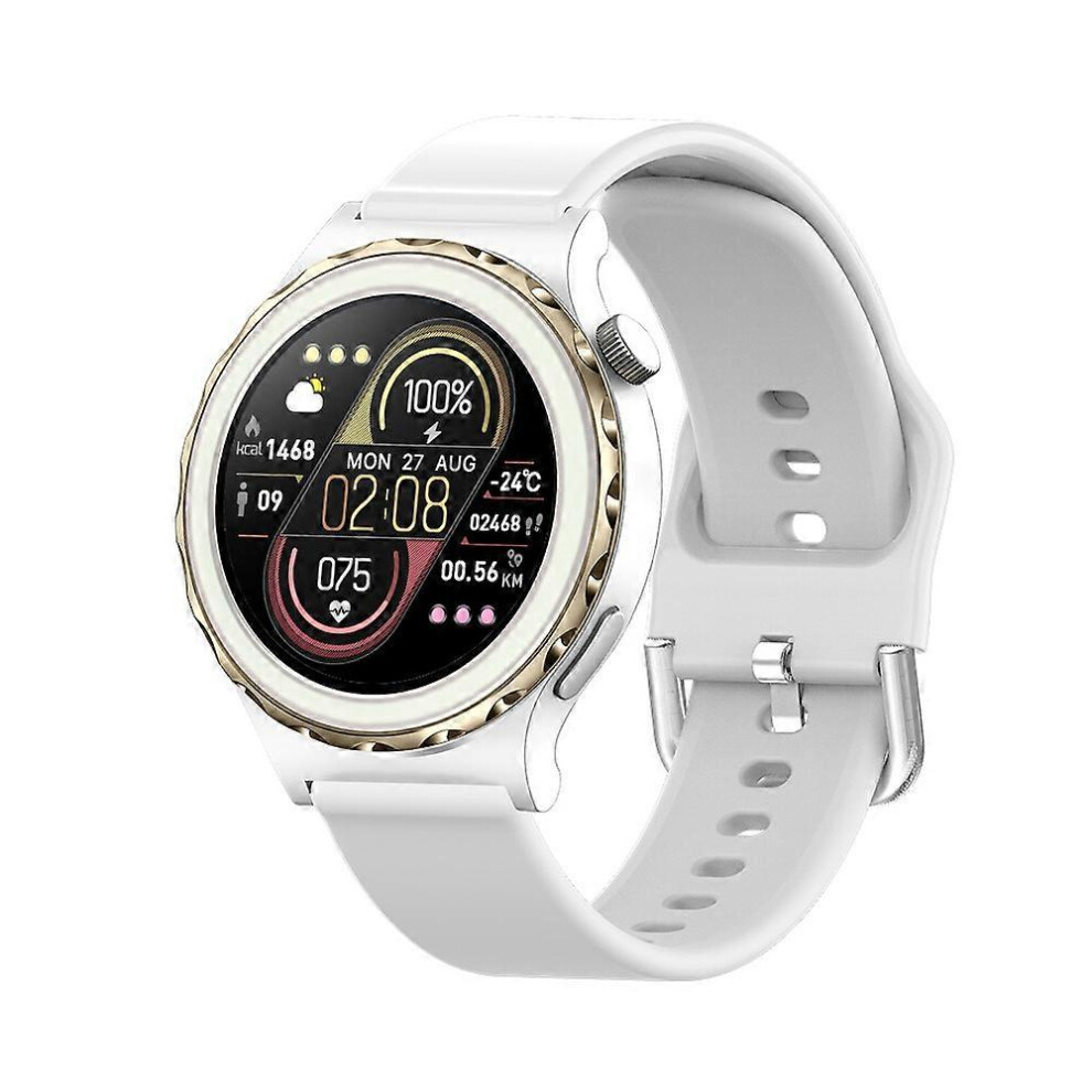 (As show, One size) Bluetooth Talking Watch Smart Watch Heartbeat Pedometer Sleep Jitterbug NFC Offline Payment