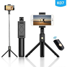 (As show, One size) Bluetooth Selfie Perch, Extendable Portable Selfie Stick with Remote Control Tripod, Phone Holder for Smartphones, Rotation Telescopic Adjustable Stic